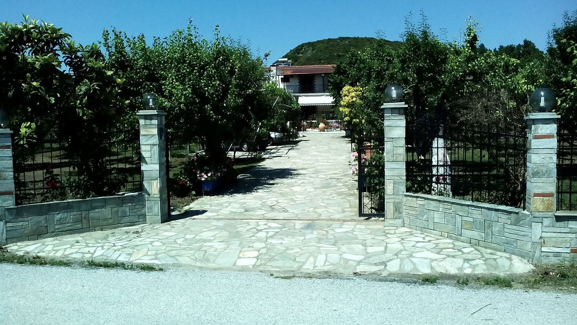 Ferienwohnung Nireas Nea Skioni Exterior foto