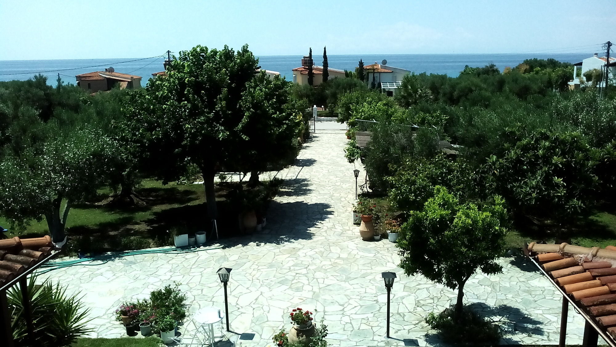Ferienwohnung Nireas Nea Skioni Exterior foto